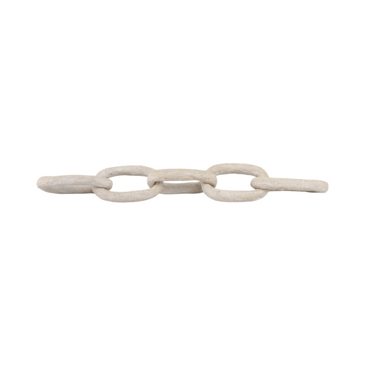 31x5" Paper Mache 5-link Chain