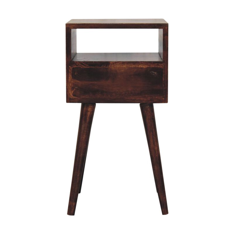 Artisan Furniture Solid Wood Mini California Walnut Bedside