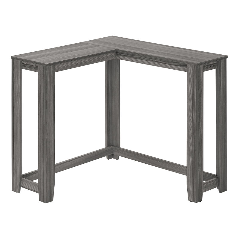 Monarch Specialties I 3658 Accent Table, Console, Entryway, Narrow, Corner, Living Room, Bedroom, Laminate, Grey, Contemporary, Modern