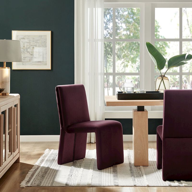 Emory Upholstered Performance Velvet Dining Side Chair image number 7