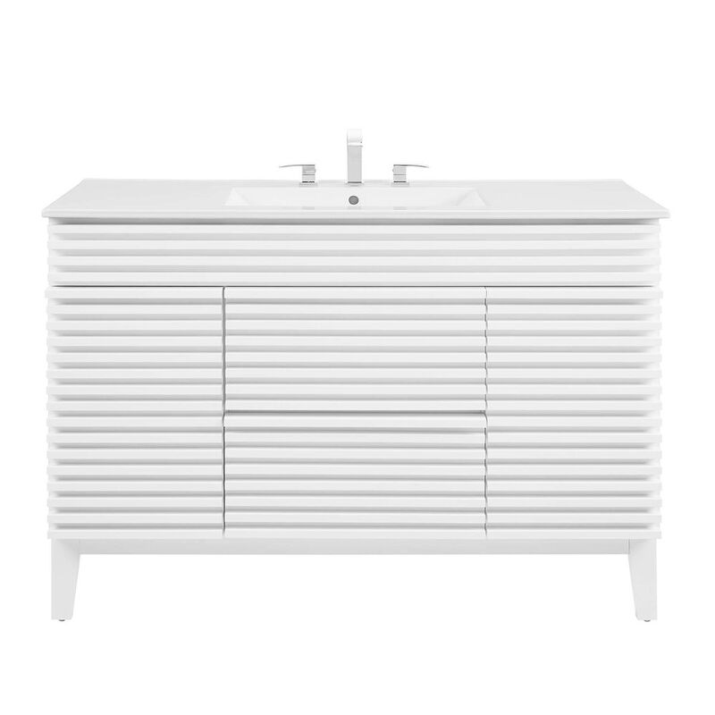 Render 48" Single Sink Bathroom Vanity image number 4