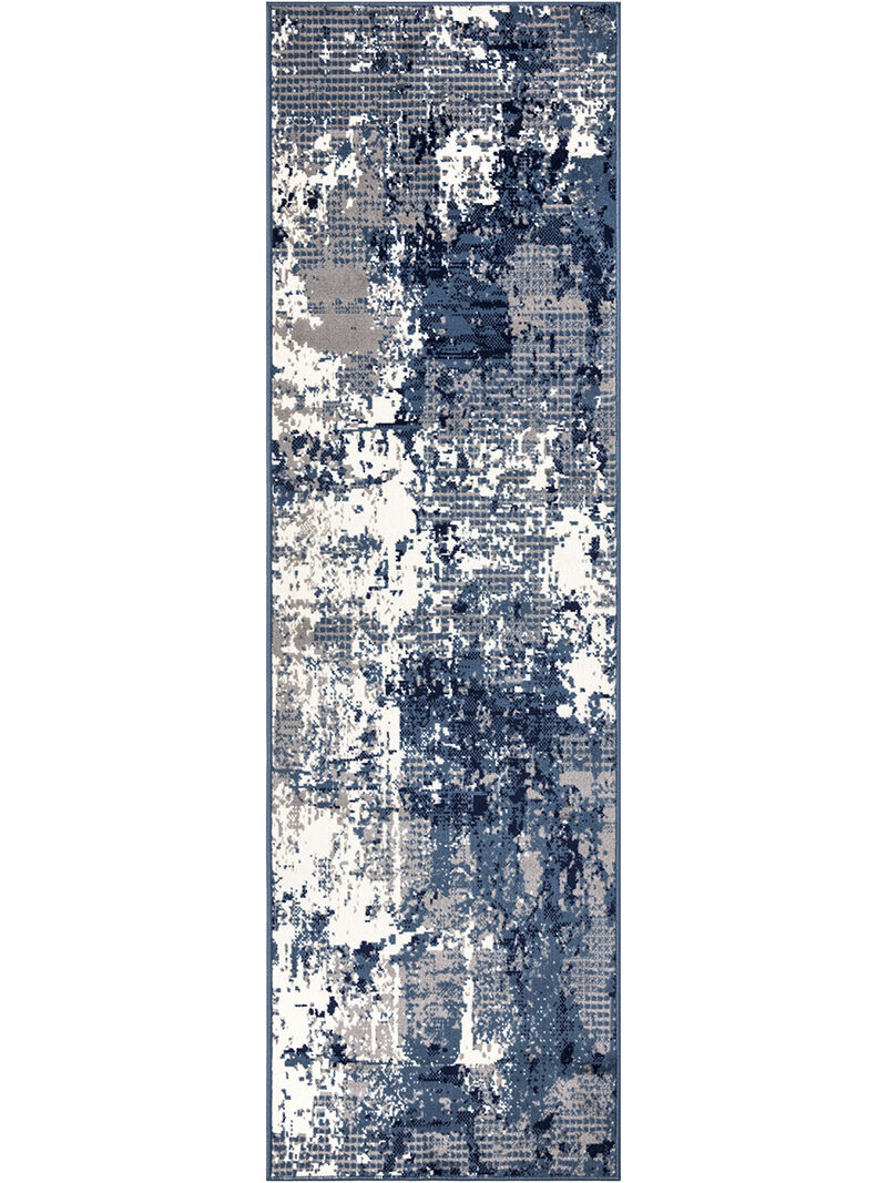 Grafix GRF38 Navy/Blue 2' x 6' Rug