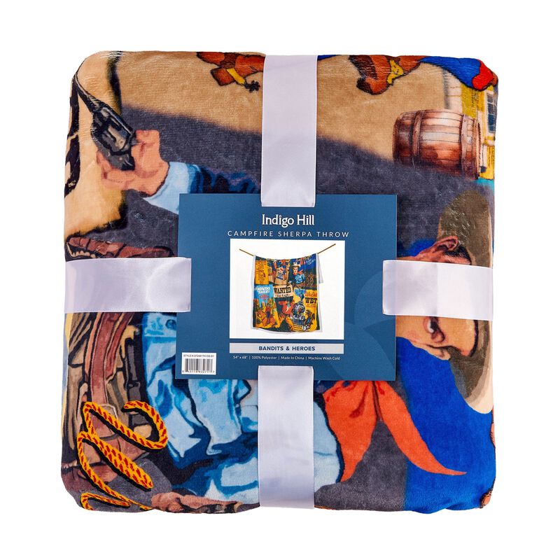 Bandits & Heroes Campfire Sherpa Throw image number 4