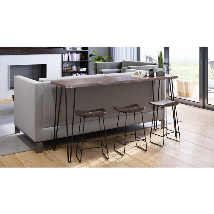 Jofran Nature's Edge Solid Acacia Counter Height Sofa Dining Table