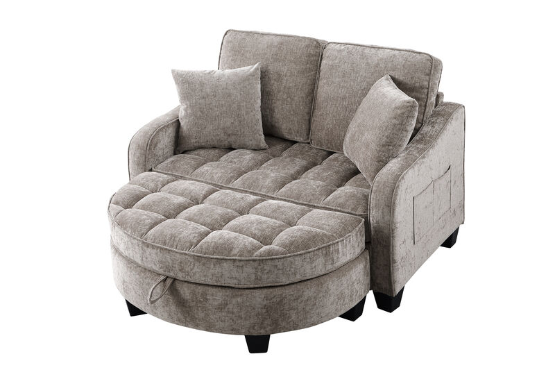 Pefwod Loveseat Reclining Sofa image number 0