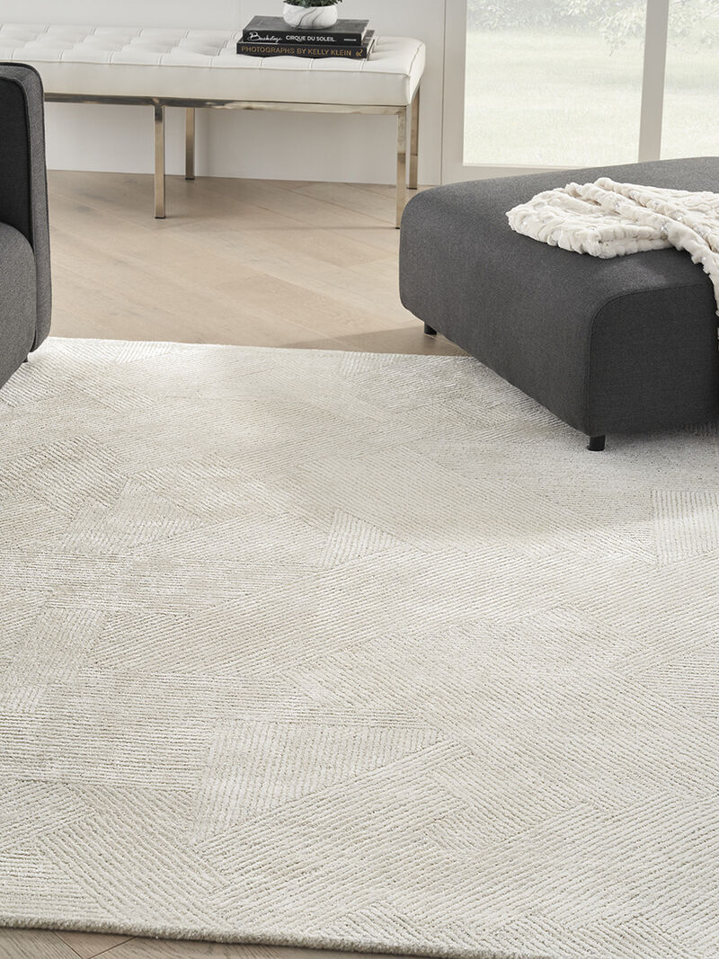 Ma30 Star SMR01 Ivory 5'3" x 7'3" Rug image number 5