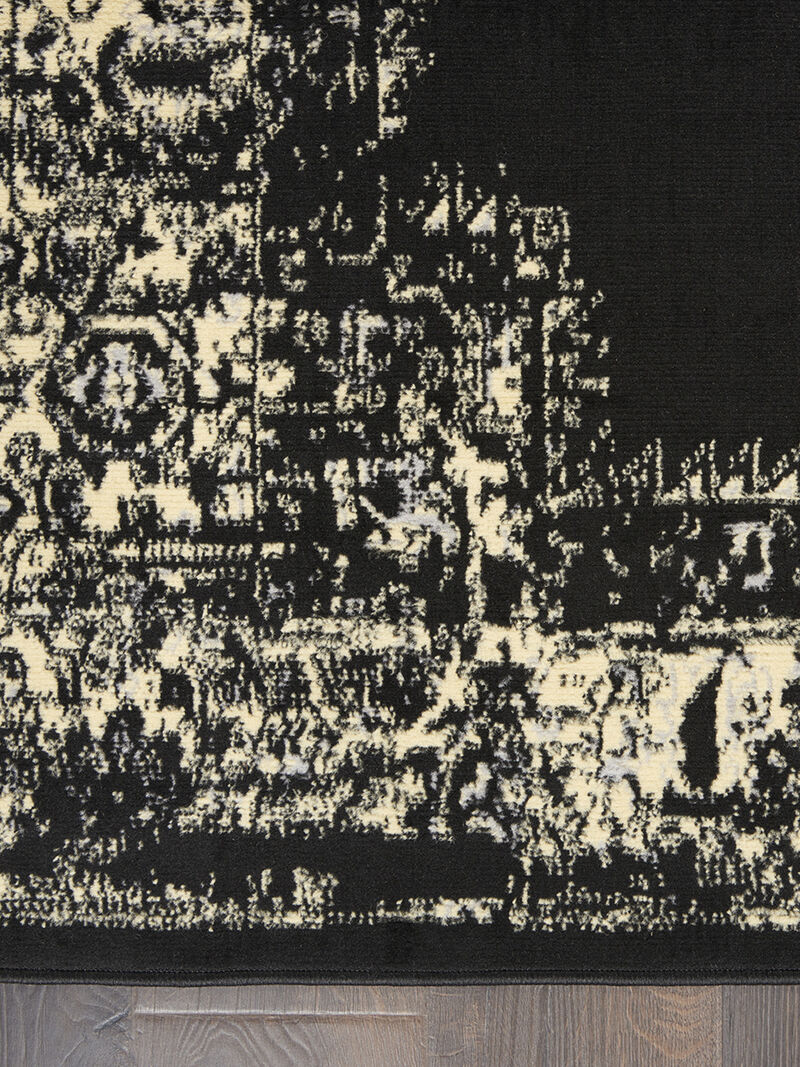 Grafix GRF14 Black 2'3" x 7'6" Rug