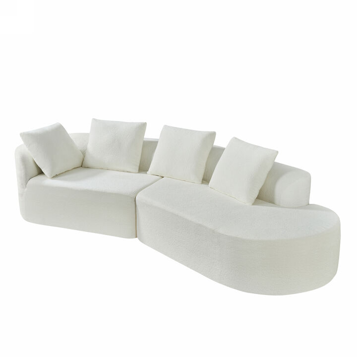 Gastdo  Curved Sectional Sofa