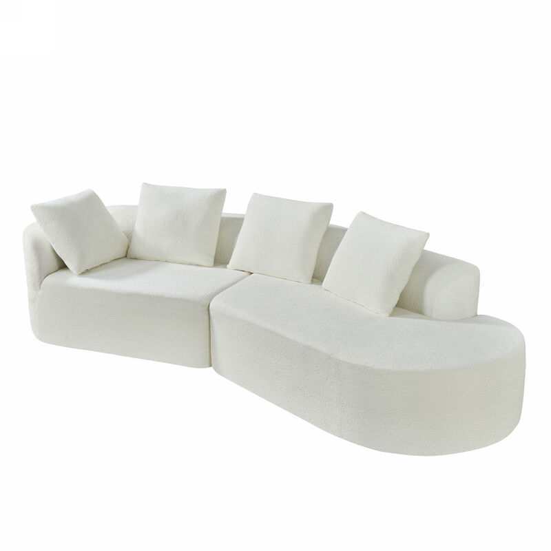 Gastdo  Curved Sectional Sofa image number 0