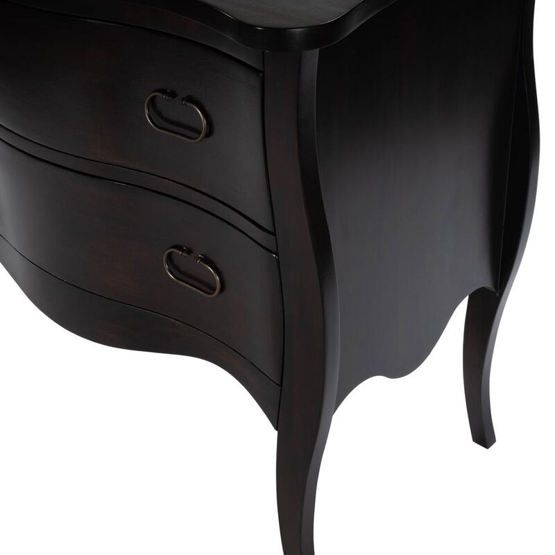 Butler Specialty Company Rochelle 2 Drawer Chest, Dark Brown