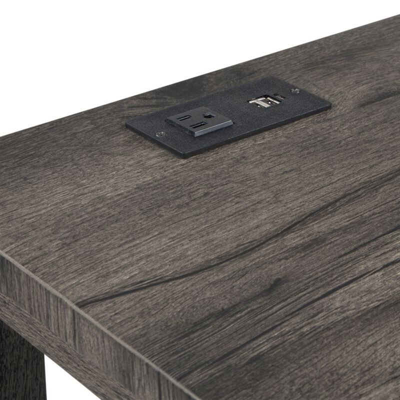 Bunkja Farmhouse Counter‑Height Bar Dining Set image number 8