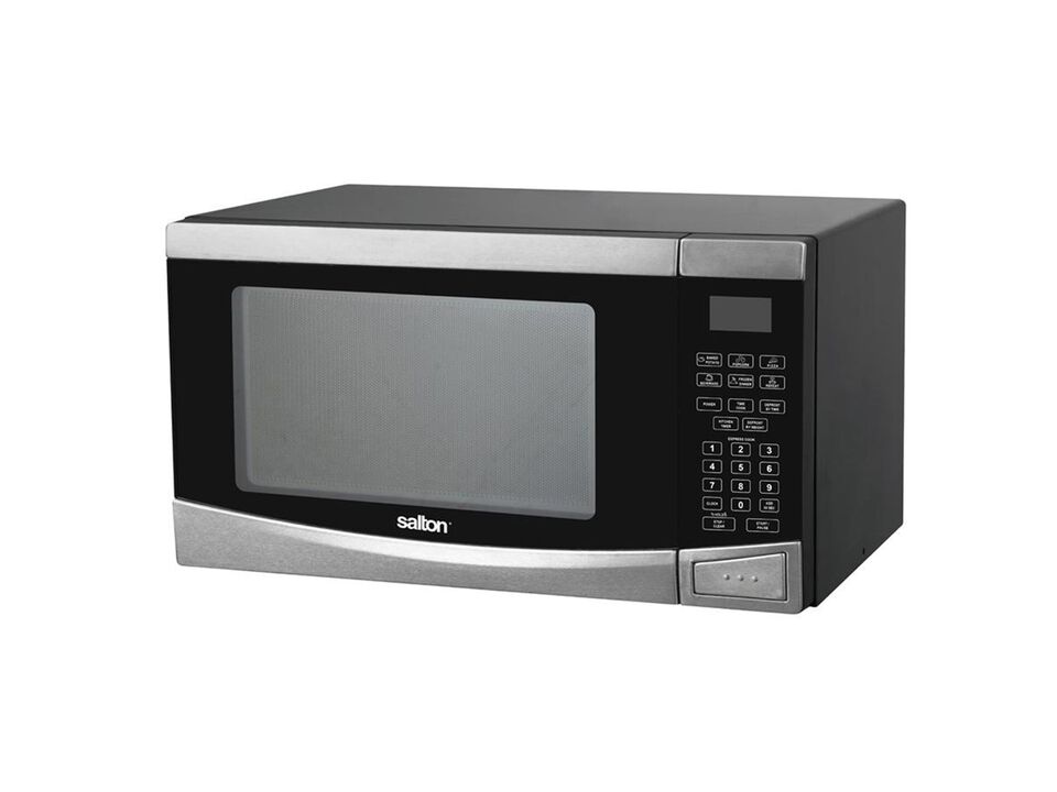 Salton 23PX98 Microwave Oven 0.9 cu Ft Stainless Steel
