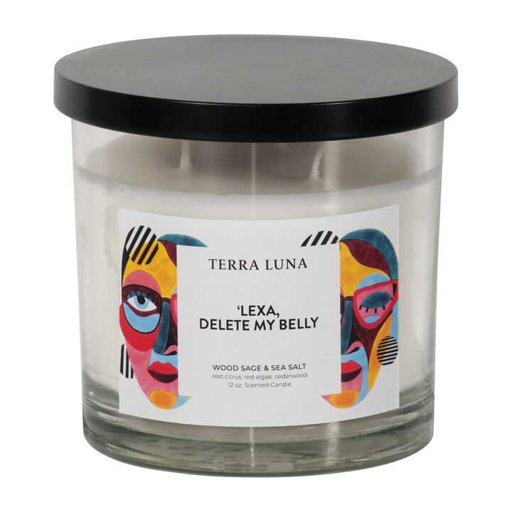 Delete My Belly Lidded Candle