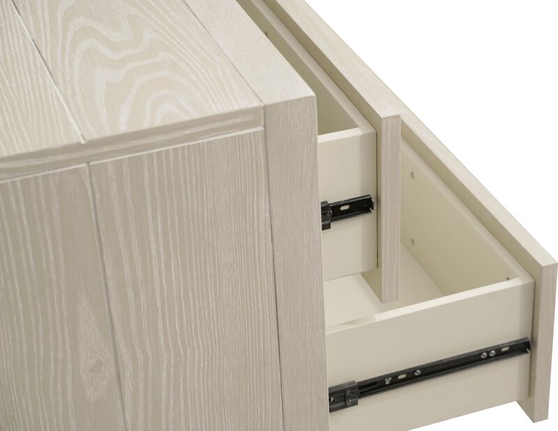 Maxime Five Drawer Chest in Ash