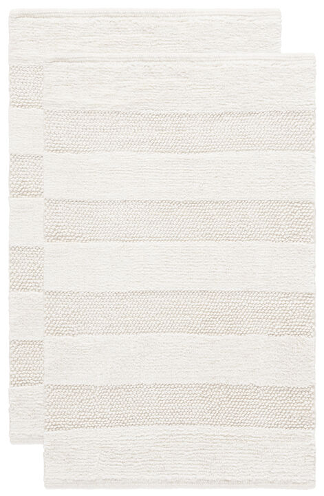 Harper Textured Striated PMB901 Set of 2 Bathmat