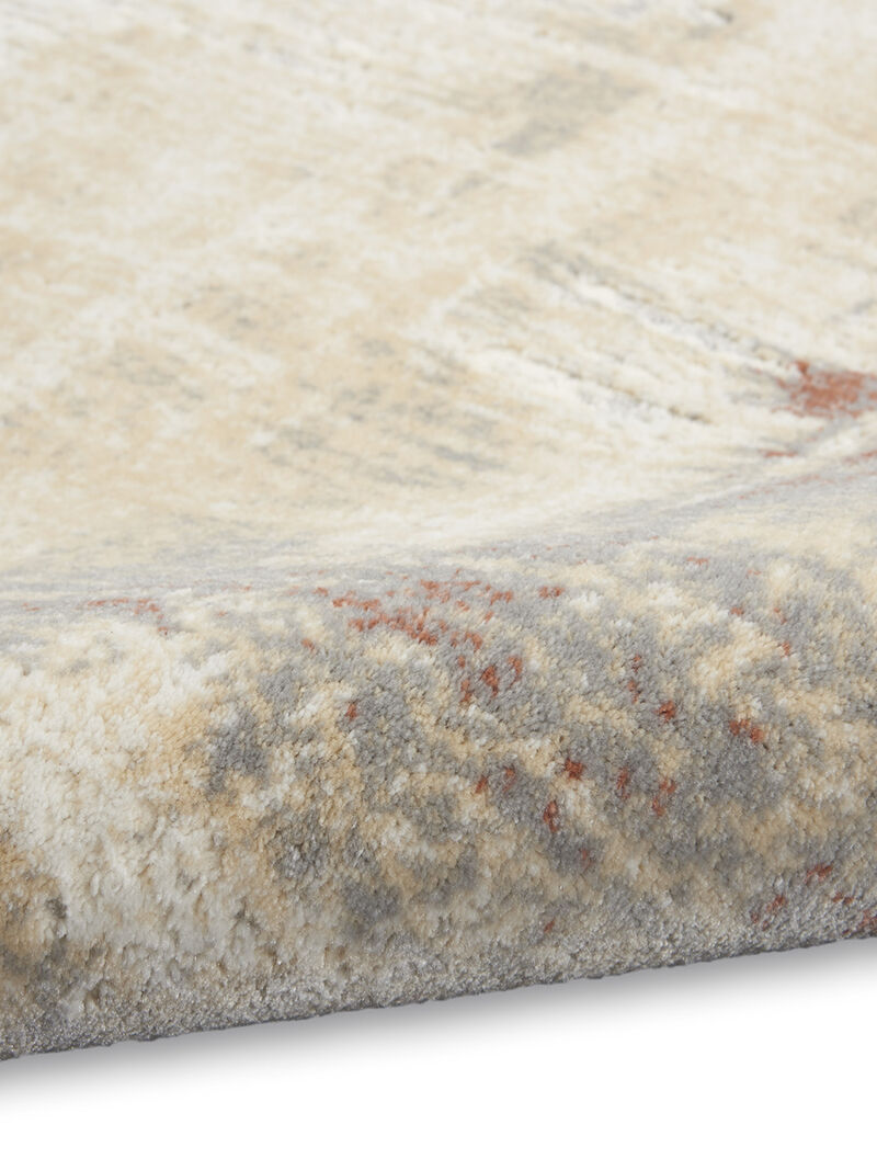 CK005 Enchanting ECH02 Gray/Rust 3'2" x 5' Rug