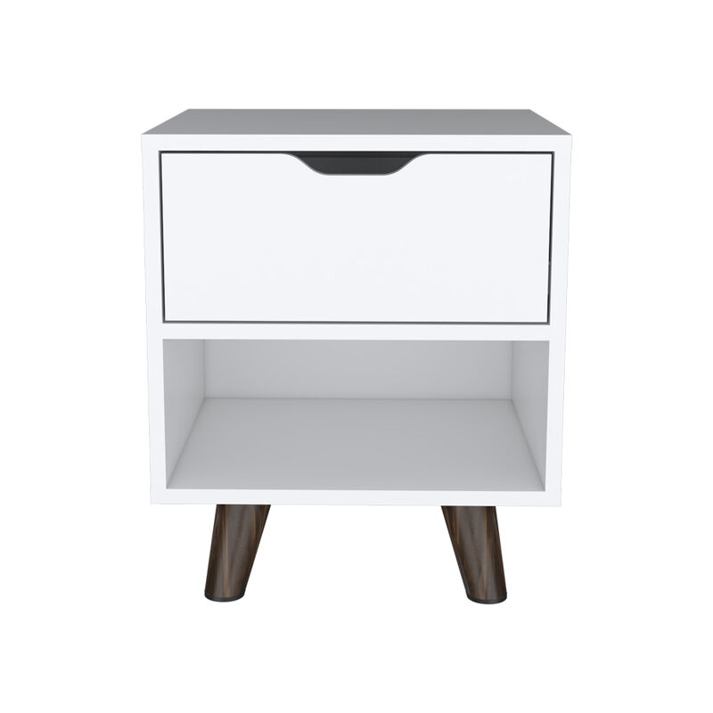 Streamdale Nightstand Carleen, Bedroom, White