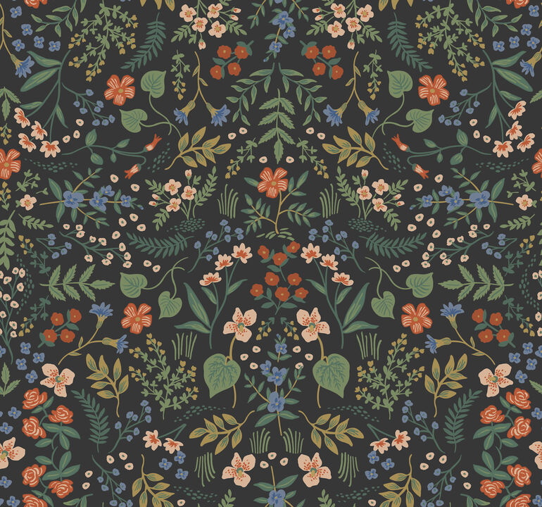 Wildwood Black Wallpaper
