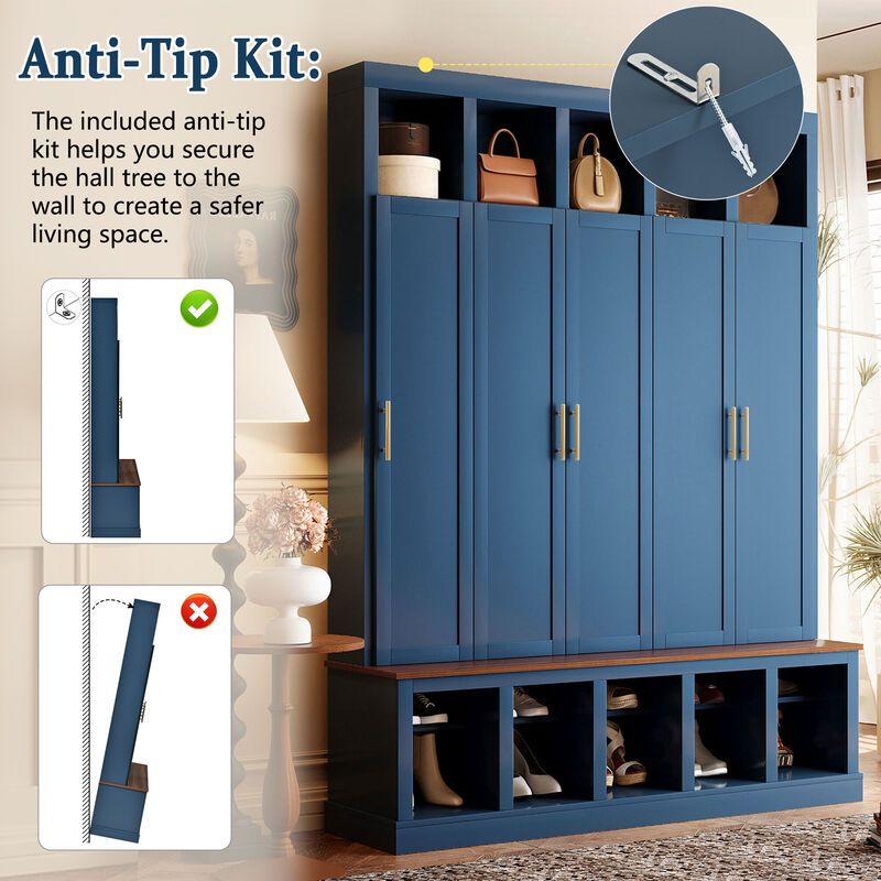 Voklos Entryway Storage Cabinet image number 5