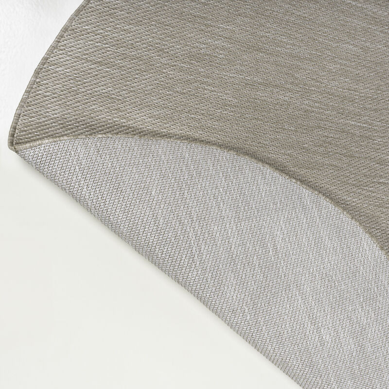 Evan Modern Rustic Organic Curve Area Rug