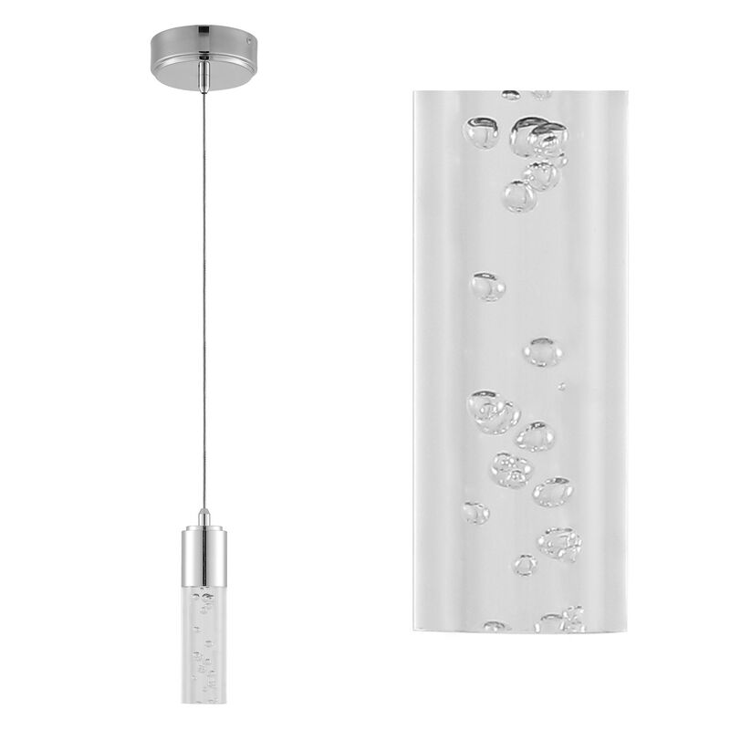 Bolha Bubble Acryliciron Modern Minimalist Integrated LED Pendant