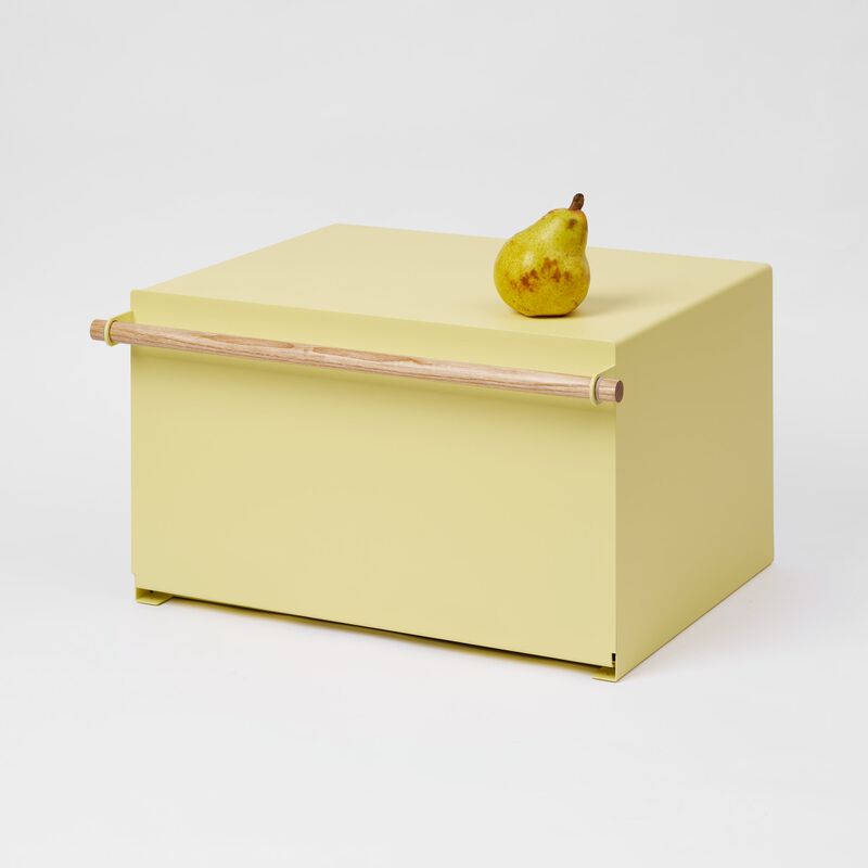 Bread Box - Steel + Wood image number 5