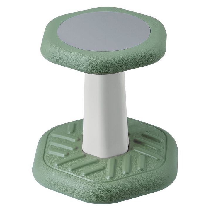 Kids Active Wobble Chair with Soft Cushion Improves Focus and Posture for Classroom