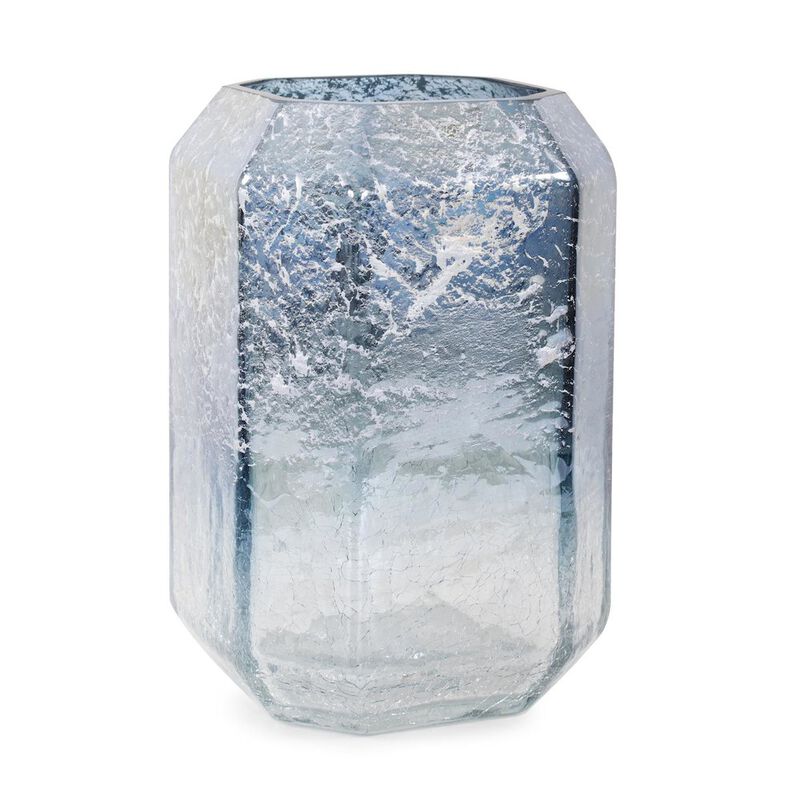 Howard Elliott Lonsdale Iridescent Tall Glass Vase image number 1