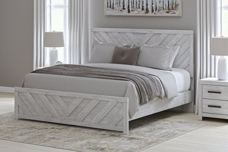 Cayboni King Panel Bed