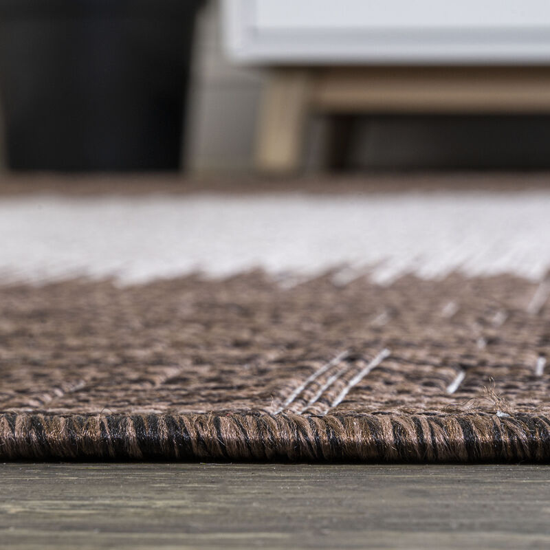 Tavira Modern Strie Indoor/Outdoor Area Rug