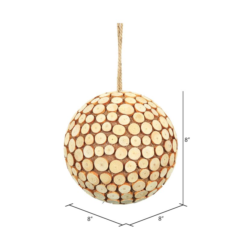 Vickerman Pine Chip Ball 1/Bag - image number 1