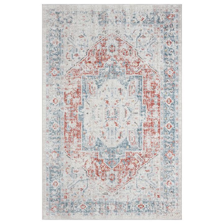 LR Home Antalya Durable Performance Area Rug Indoor