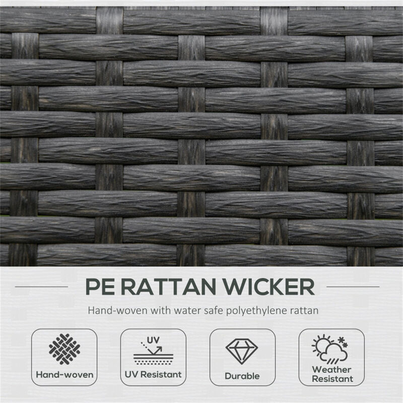 Outdoor Rocking Chair with Weather-Resistant Frame for Patio or Garden