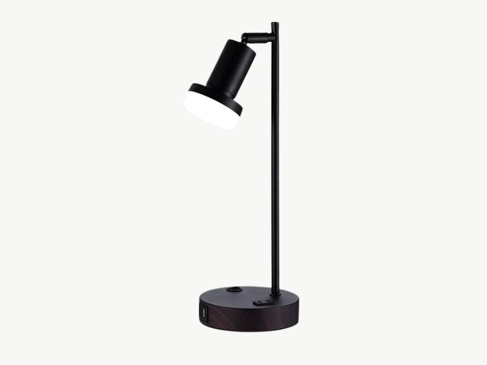Cordless Rechargeable Gold LED Table Lamp with 3 Color Stepless Dimming, Portable for Indoor and Outdoor Use