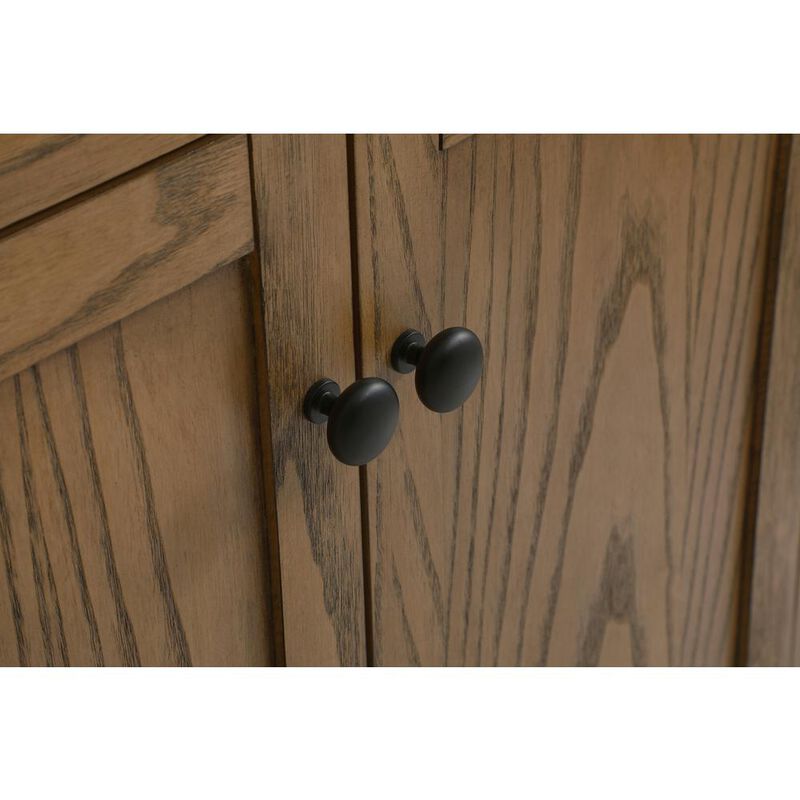 Elegant Kitchen and Bath 36 inch Single bathroom vanity in driftwood