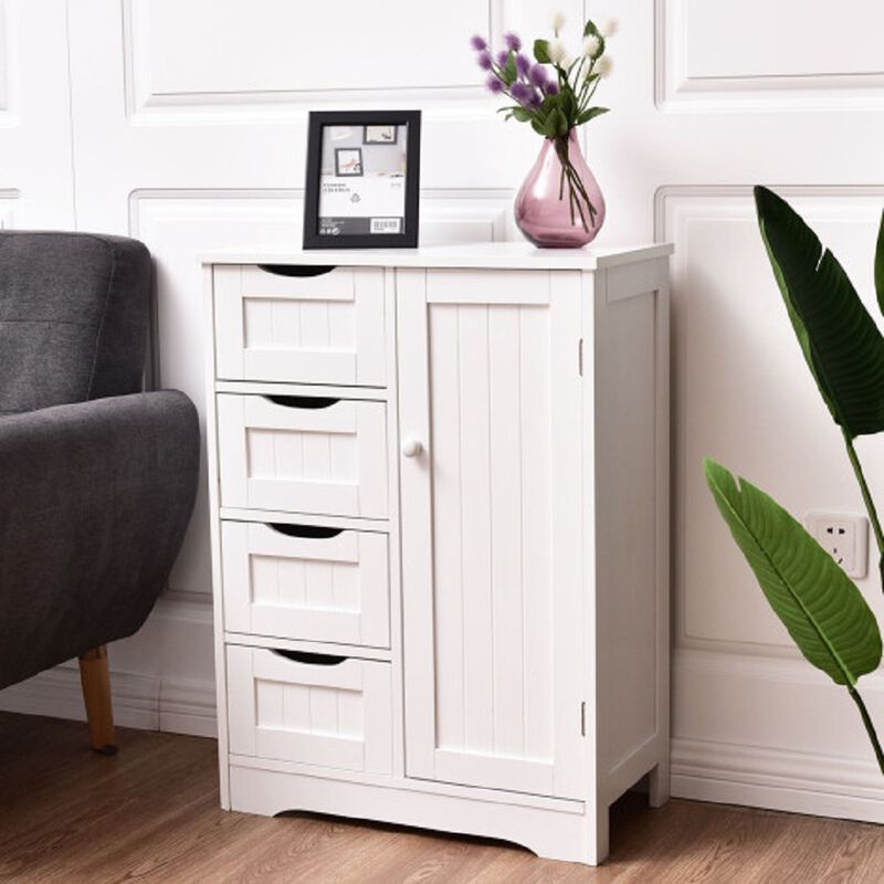 Durable MDF Storage Cabinet with 4 Drawers