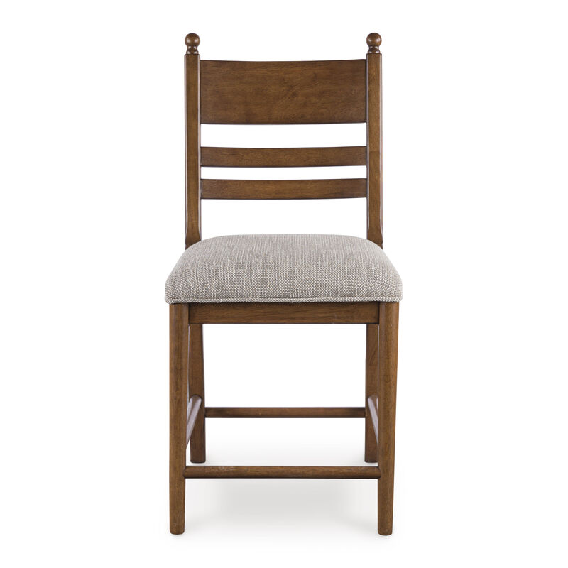 Chadworth Brown Upholstered Barstool image number 0