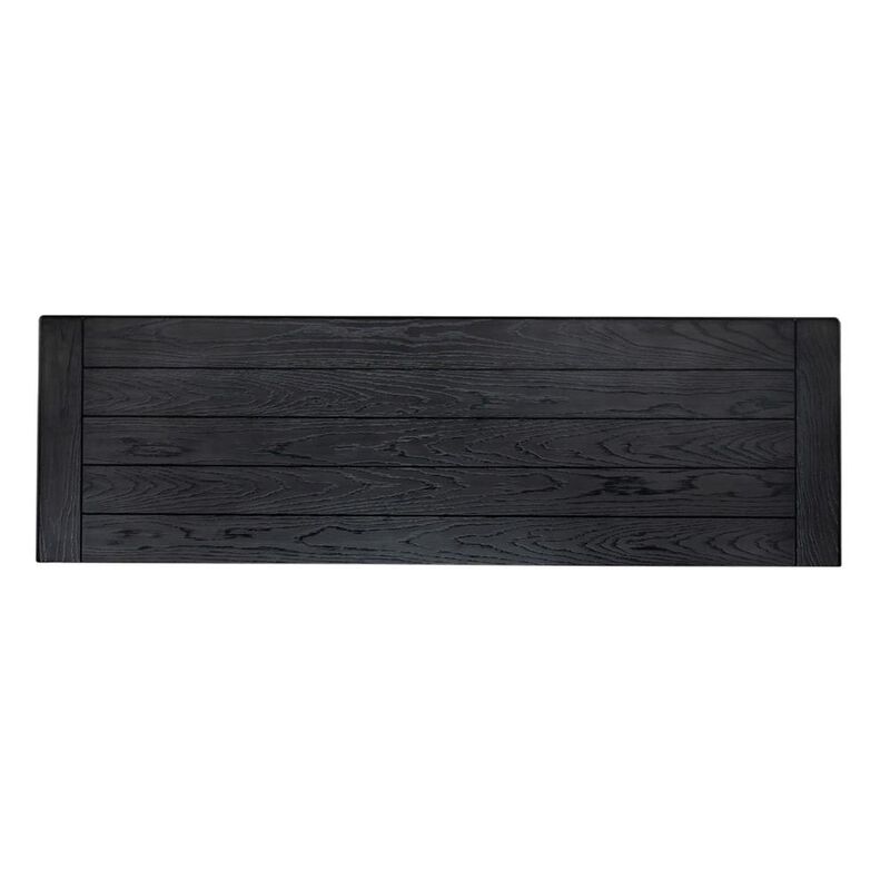 Liberty Furniture Allyson Park 6 Drawer Dresser in Wirebrushed White w/ Charcoal Top image number 4