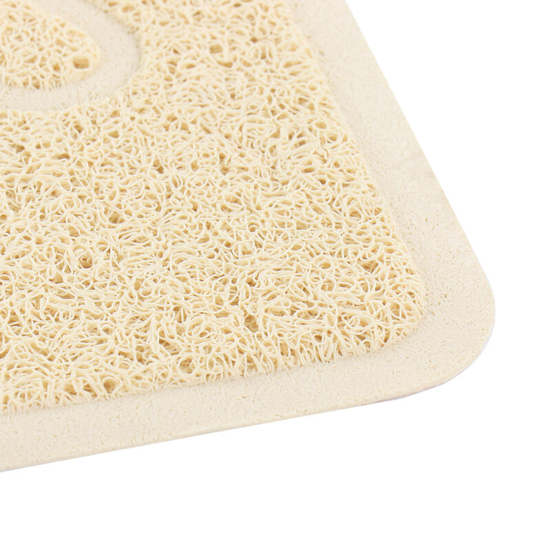 Gibson Everyday Pet Elements 18.5 x 13.78 Inch Cat Silhouette Placemat in Tan image number 4
