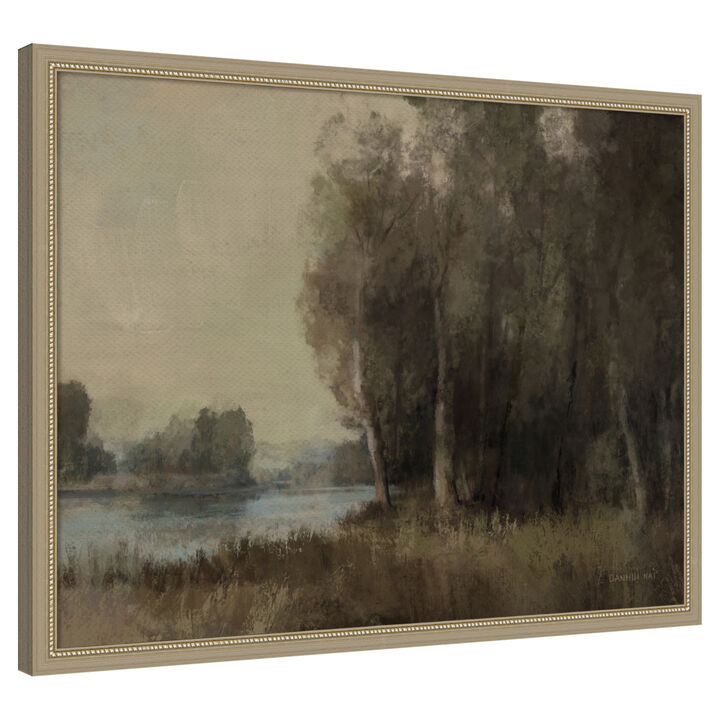 Moody Landscape by Danhui Nai Framed Canvas Wall Art