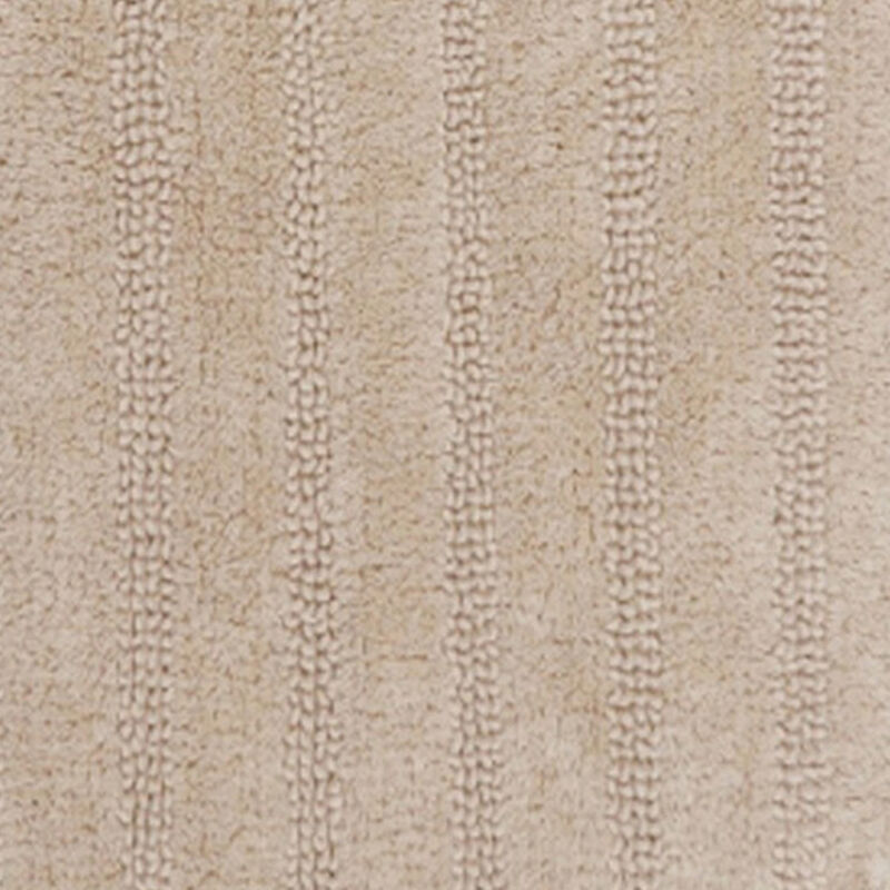 Knightsbridge Linear 220 GSF Reversible Bath Rug 24 x 40 - Silver