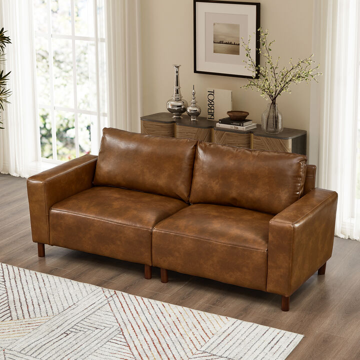 Zoskor Mid‑Century Modern Loveseat