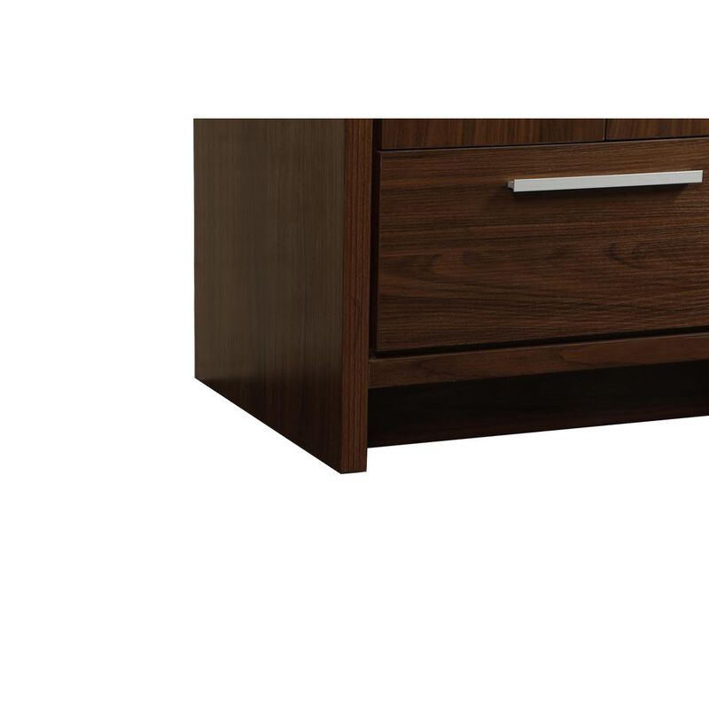 Elegant Kitchen and Bath 24 inch Single bathroom vanity in Walnut