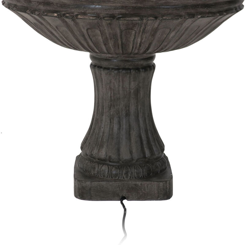Sunnydaze Classic Designer Polystone Outdoor 3-Tier Fountain