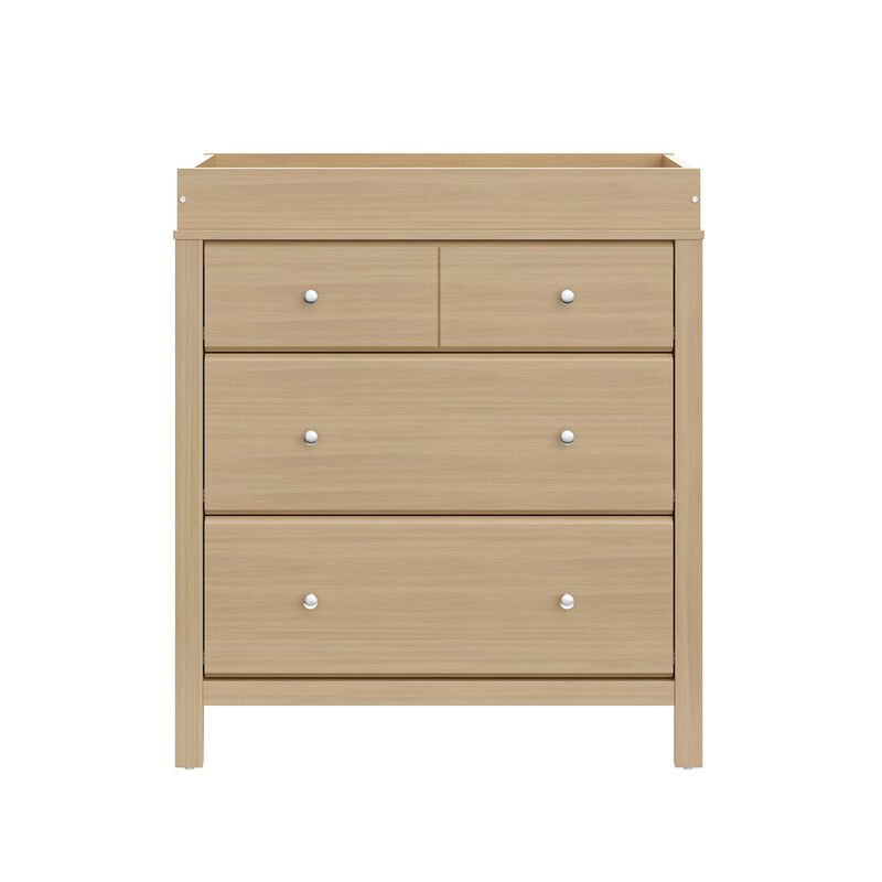 Storkcraft Carmel 3 Drawer Chest with Changing Topper (Driftwood)