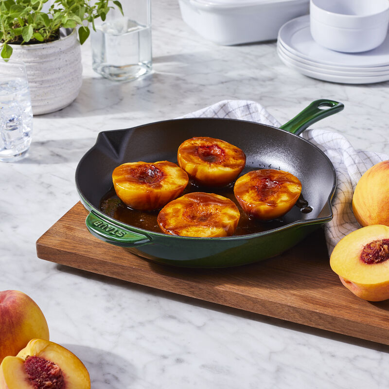 Staub Cast Iron 10-inch Fry Pan - Basil