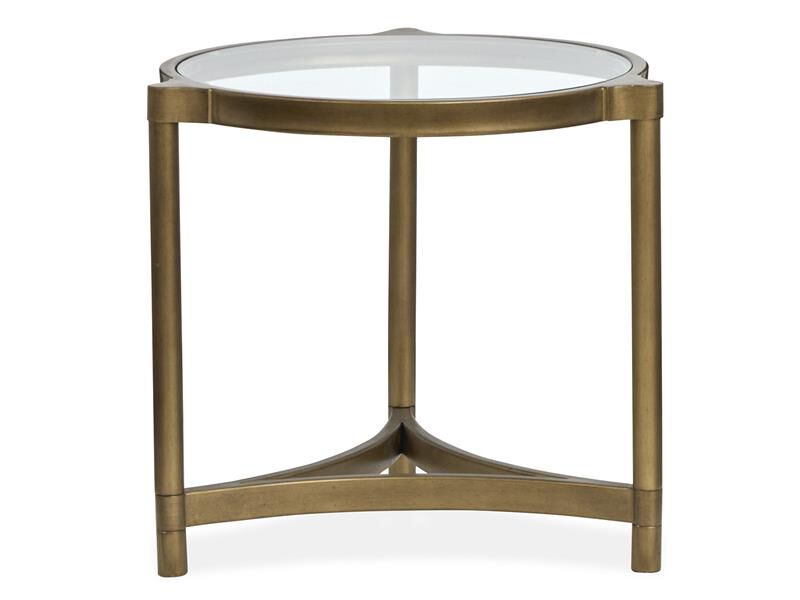 Cassidy Round End Table image number 0