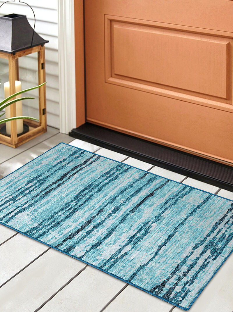 Brisbane BR4 Sky 20" x 30" Rug