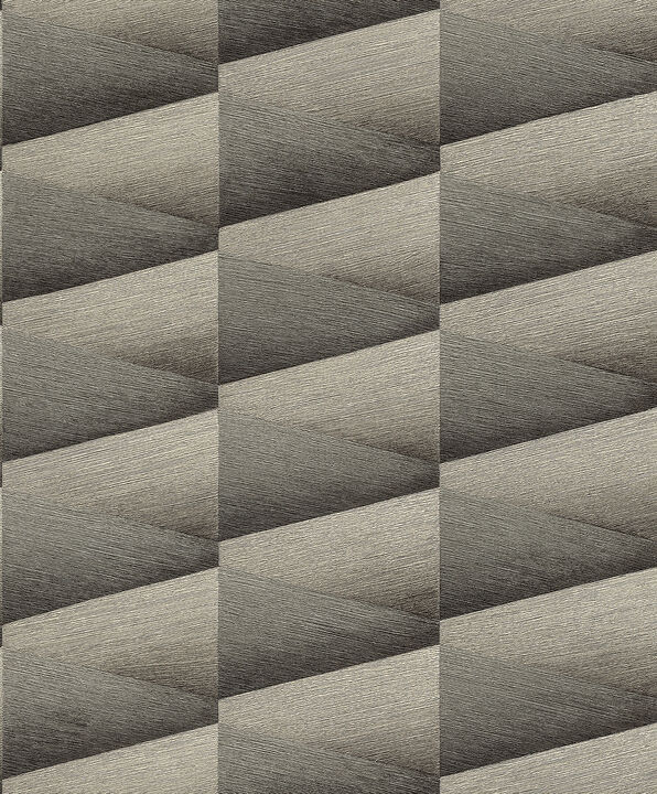 Shae Dark Grey Geo Wallpaper (Set of 2)