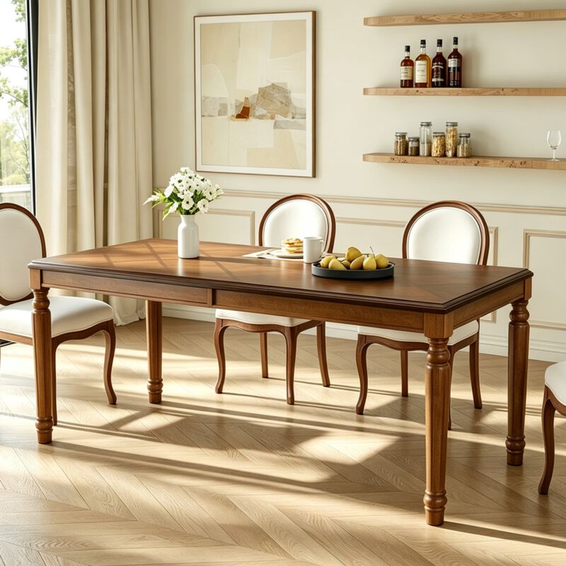 Stran Traditional Rectangular Dining Table image number 2